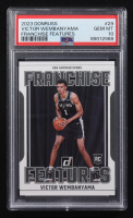 Victor Wembanyama 2023-24 Panini Donruss Franchise Features #29 RC (PSA 10) at PristineAuction.com