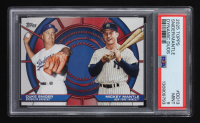 Mickey Mantle / Duke Snider 2025 Topps Dynamic Duos #DD13 (PSA 9) at PristineAuction.com