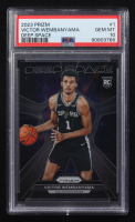 Victor Wembanyama 2023-24 Panini Prizm Deep Space #1 RC (PSA 10) at PristineAuction.com