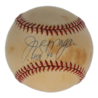 Joe Morgan Signed ONL Baseball Inscribed "HOF '90" (JSA) at PristineAuction.com