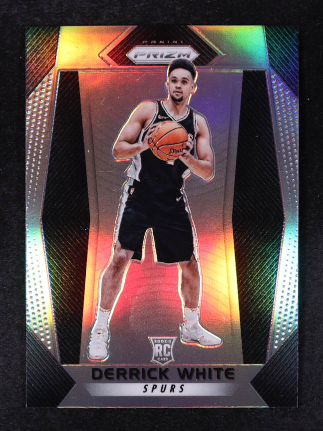 Derrick White 2017-18 Panini Prizm Prizms Silver #298 RC at PristineAuction.com Derrick White 2017-18 Panini Prizm Prizms Silver #298 RC at PristineAuction.com