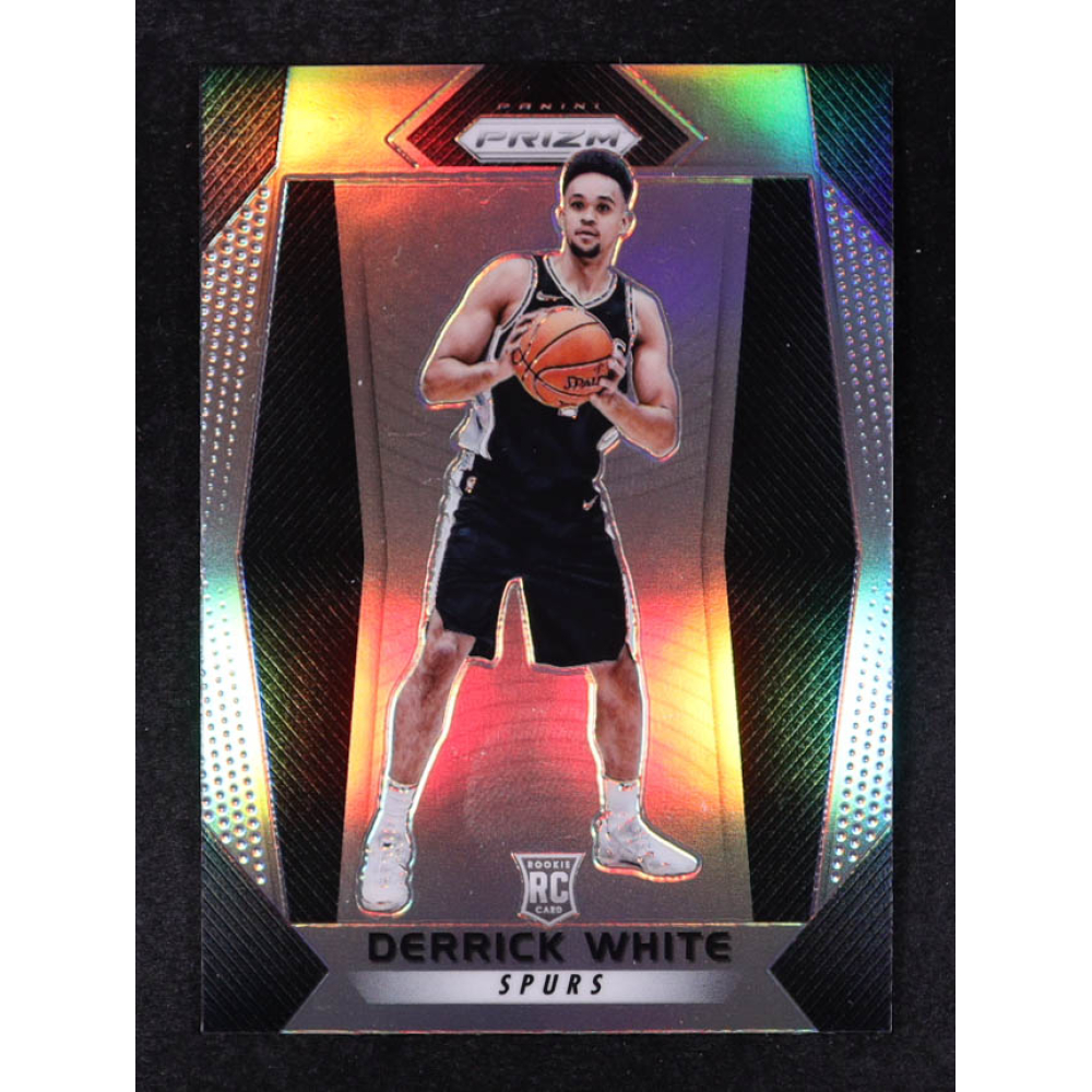 Derrick White 2017-18 Panini Prizm Prizms Silver #298 RC at PristineAuction.com