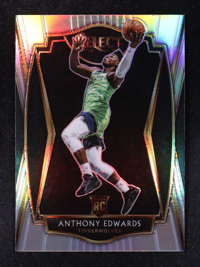 Anthony Edwards 2020-21 Select Prizms Silver #169 RC at PristineAuction.com Anthony Edwards 2020-21 Select Prizms Silver #169 RC at PristineAuction.com