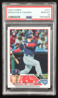 Masataka Yoshida  2023 Topps #471 RC (PSA 10) at PristineAuction.com