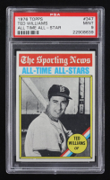 Ted Williams 1976 Topps #347 (PSA 9) at PristineAuction.com