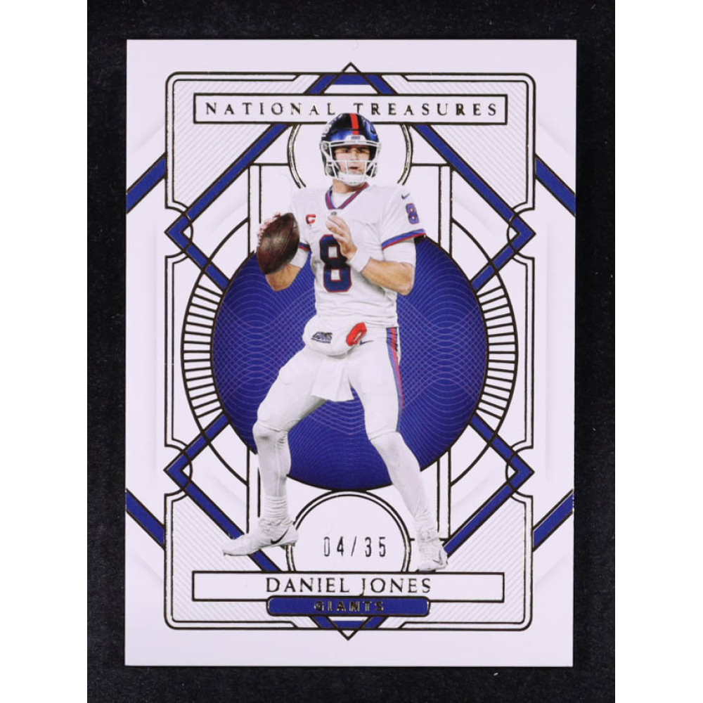 Daniel Jones 2020 Panini National Treasures Gold #73 #4/35 at PristineAuction.com