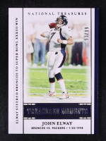 John Elway 2020 Panini National Treasures Treasured Moments #16 #51/99 at PristineAuction.com