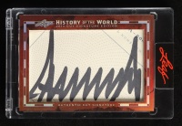 Donald J. Trump 2016 Leaf History of the World Cut Signature Edition #NNO at PristineAuction.com