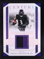 Odell Beckham Jr. 2023 Panini National Treasures Century Materials Holo Silver #80 #3/25 at PristineAuction.com