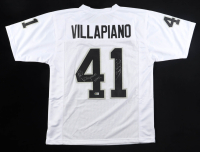 Phil Villapiano Signed Jersey Inscribed "SBXI" &  "'Just Win Baby'" (Beckett) at PristineAuction.com