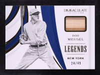 Bob Meusel 2019 Immaculate Collection Legends Materials #23 #24/49 at PristineAuction.com