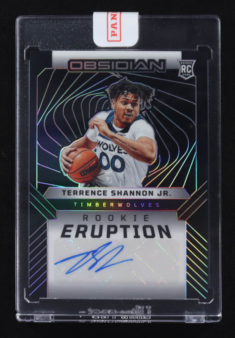 Terrence Shannon Jr. 2024-25 Panini Obsidian Rookie Eruption Autographs #22 #007/149 RC at PristineAuction.com Terrence Shannon Jr. 2024-25 Panini Obsidian Rookie Eruption Autographs #22 #007/149 RC at PristineAuction.com