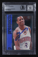 Allen Iverson Signed 1996-97 SP #141 RC (BGS Encapsulated) at PristineAuction.com