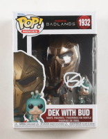 Dimitrius Schuster-Koloamatangi Signed "Predator: Badlands" #1932 Dek with Bud Funko Pop! Vinyl Figure (AutographCOA) at PristineAuction.com