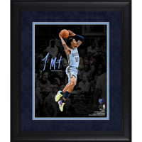 Ja Morant Grizzles Custom Framed Spotlight Photo at PristineAuction.com