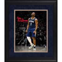 Zion Williamson Pelicans Custom Framed Spotlight Photo at PristineAuction.com