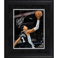 Victor Wembanyama Spurs Custom Framed Spotlight Photo at PristineAuction.com