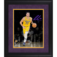 Luka Doncic Lakers Custom Framed Spotlight Photo at PristineAuction.com