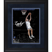 Zach Edey Grizzlies Custom Framed Spotlight Photo at PristineAuction.com