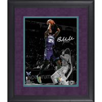 Brandon Miller Hornets Custom Framed Spotlight Photo at PristineAuction.com