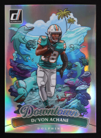 De'Von Achane 2025 Donruss Downtown! Oversize #10 at PristineAuction.com