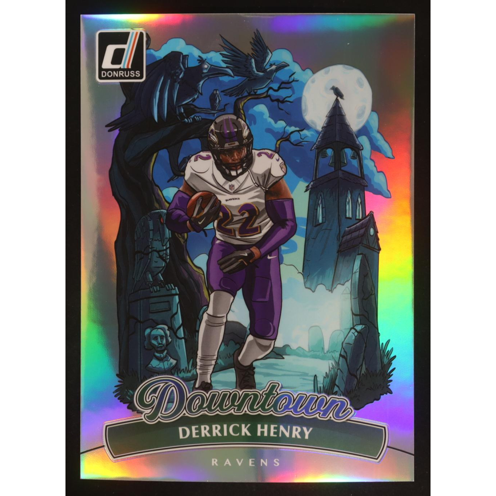 Derrick Henry 2025 Donruss Downtown! Oversize #3 at PristineAuction.com