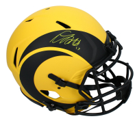 Davante Adams Signed Rams Full-Size Authentic On-Field Rave Alternate Speed Helmet (Beckett) at PristineAuction.com