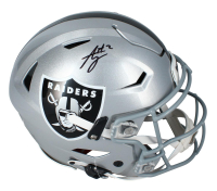 Ashton Jeanty Signed Raiders Full-Size Authentic On-Field Speedflex Helmet (Beckett) at PristineAuction.com