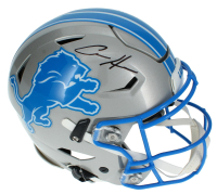 Aidan Hutchinson Signed Lions Full-Size Authentic On-Field Speedflex Helmet (Beckett) at PristineAuction.com