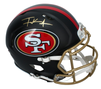 Frank Gore Signed 49ers Full-Size Authentic On-Field Rivalries Alternate Speed Helmet (Beckett) at PristineAuction.com