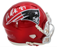 Rob Gronkowski Signed Patriots Flash Alternate Speed Mini Helmet (Radtke) at PristineAuction.com