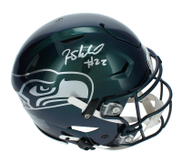 Rashid Shaheed Signed Seahawks Full-Size Authentic On-Field Rivalries Alternate Speedflex Helmet (Beckett) at PristineAuction.com
