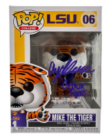 Angel Reese Signed LSU Tigers #06 Mike the Tiger Funko Pop! Vinyl Figure Inscribed "Geaux Tigers" (Beckett) at PristineAuction.com