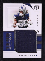 CeeDee Lamb 2021 Panini National Treasures Tremendous Treasures Materials #21 #44/99 at PristineAuction.com