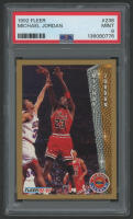 Michael Jordan 1992-93 Fleer #238 LL (PSA 9) at PristineAuction.com