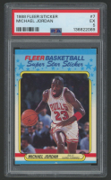 Michael Jordan 1988-89 Fleer Stickers #7 (PSA 5) at PristineAuction.com