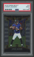 Lamar Jackson 2018 Panini Select #70 RC (PSA 9) at PristineAuction.com