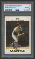 Mickey Mantle 2007 Topps Opening Day #7 (PSA 10) at PristineAuction.com