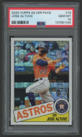 Jose Altuve 2020 Topps Silver Pack #14 (PSA 10) at PristineAuction.com