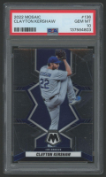 Clayton Kershaw 2022 Mosaic #136 (PSA 10) at PristineAuction.com