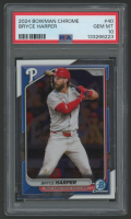 Bryce Harper 2024 Bowman Chrome #40 (PSA 10) at PristineAuction.com