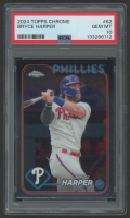 Bryce Harper 2024 Topps Chrome #62 (PSA 10) at PristineAuction.com
