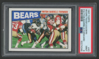 Walter Payton 1987 Topps Payton Barrels Forward #43 (PSA 9) at PristineAuction.com