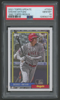Shohei Ohtani 2021 Topps Update / 1992 Topps Redux #T924 (PSA 10) at PristineAuction.com