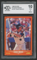 Craig Biggio 1988 Score Rookie/Traded #103T XRC (BCCG 10) at PristineAuction.com