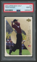 Tiger Woods 2003 Upper Deck Golf #75 (PSA 10) at PristineAuction.com