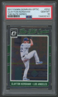 Clayton Kershaw 2017 Donruss Optic The Elite Series #ES2 (PSA 10) at PristineAuction.com