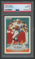 Dan Marino 1990 Fleer #244 (PSA 10) at PristineAuction.com