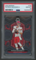 Patrick Mahomes II 2024 Panini Mosaic #106 (PSA 10) at PristineAuction.com