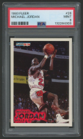 Michael Jordan 1993 Fleer #28 (PSA 9) at PristineAuction.com